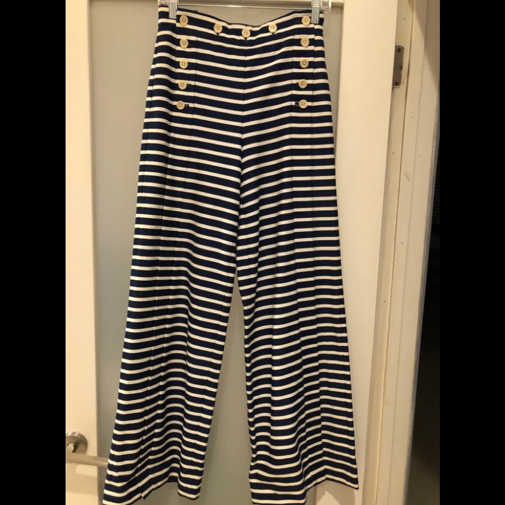J. Crew Wide-leg Sailor Pant